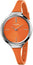 Calvin Klein Lively Orange Rubber Strap Orange Dial Quartz Womens Watch K4U231YM - WAB - Shipping Dept.