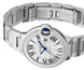 Cartier Ballon Bleu Automatic Stainless Steel Silver - Tone Dial Diamonds Womens Watch W4BB0023 - WAB - Shipping Dept.