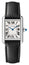 Cartier Tank Must Small Stainless Steel Silver Dial Black Leather Strap Quartz Womens Watch WSTA0135 - Watches & Beyond