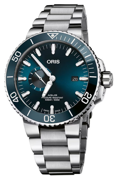 update alt-text with template Watches - Mens-Oris-743 7733 4155-MB-45 - 50 mm, Aquis, blue, date, divers, mens, menswatches, new arrivals, Oris, round, rpSKU_400 7763 4135-MB, rpSKU_400 7769 4135-MB, rpSKU_400 7769 6355-RS, rpSKU_743 7733 4135-RS, rpSKU_743 7733 4155-RS, seconds sub-dial, stainless steel band, stainless steel case, swiss automatic, uni-directional rotating bezel, watches-Watches & Beyond