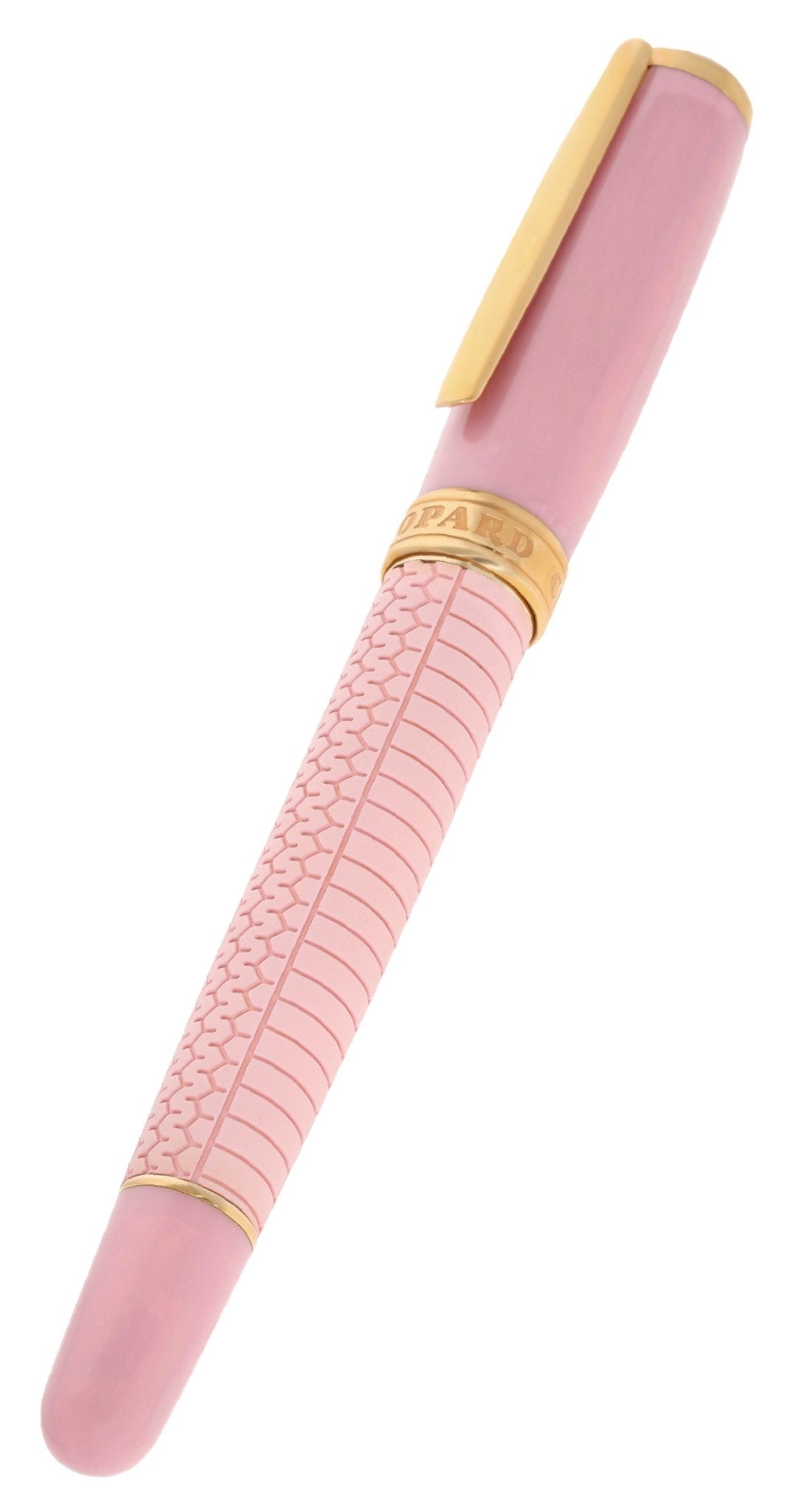 Chopard Classic Racing Pink Rubber/Resin Rose Gold - Plated Metal Rollerball Pen 95013 - 0030 - WAB - Shipping Dept.