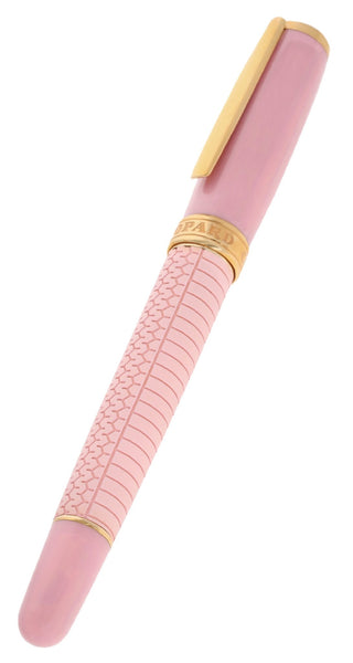 Chopard Classic Racing Pink Rubber/Resin Rose Gold - Plated Metal Rollerball Pen 95013 - 0030 - WAB - Shipping Dept.