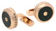 Chopard Classic Racing Rose Gold PVD Steel & Green Carbon Fiber Mens Cufflinks 95014 - 0072 - Watches & Beyond