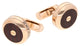 Chopard Classic Racing Rose Gold PVD Steel & Red Carbon Fiber Mens Cufflinks 95014 - 0079 - Watches & Beyond