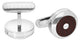 Chopard Classic Racing Stainless Steel & Red Carbon Fiber Mens Cufflinks 95014 - 0078 - Watches & Beyond
