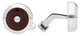 Chopard Classic Racing Stainless Steel & Red Carbon Fiber Mens Cufflinks 95014 - 0078 - Watches & Beyond