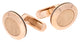 Chopard Classic Rose Gold PVD Steel Mens Cufflinks 95014 - 0087 - Watches & Beyond
