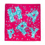 Chopard Happy Bubbles Fuchsia Organic Silk Twill Womens Foulard Scarf 95002 - 0719 - Watches & Beyond