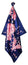 Chopard Happy Bubbles Navy Blue Organic Silk Twill Womens Foulard Scarf 95002 - 0720 - Watches & Beyond