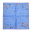 Chopard Happy Spirit Light Blue Organic Silk Twill Womens Pochette Scarf 95005 - 0136 - Watches & Beyond