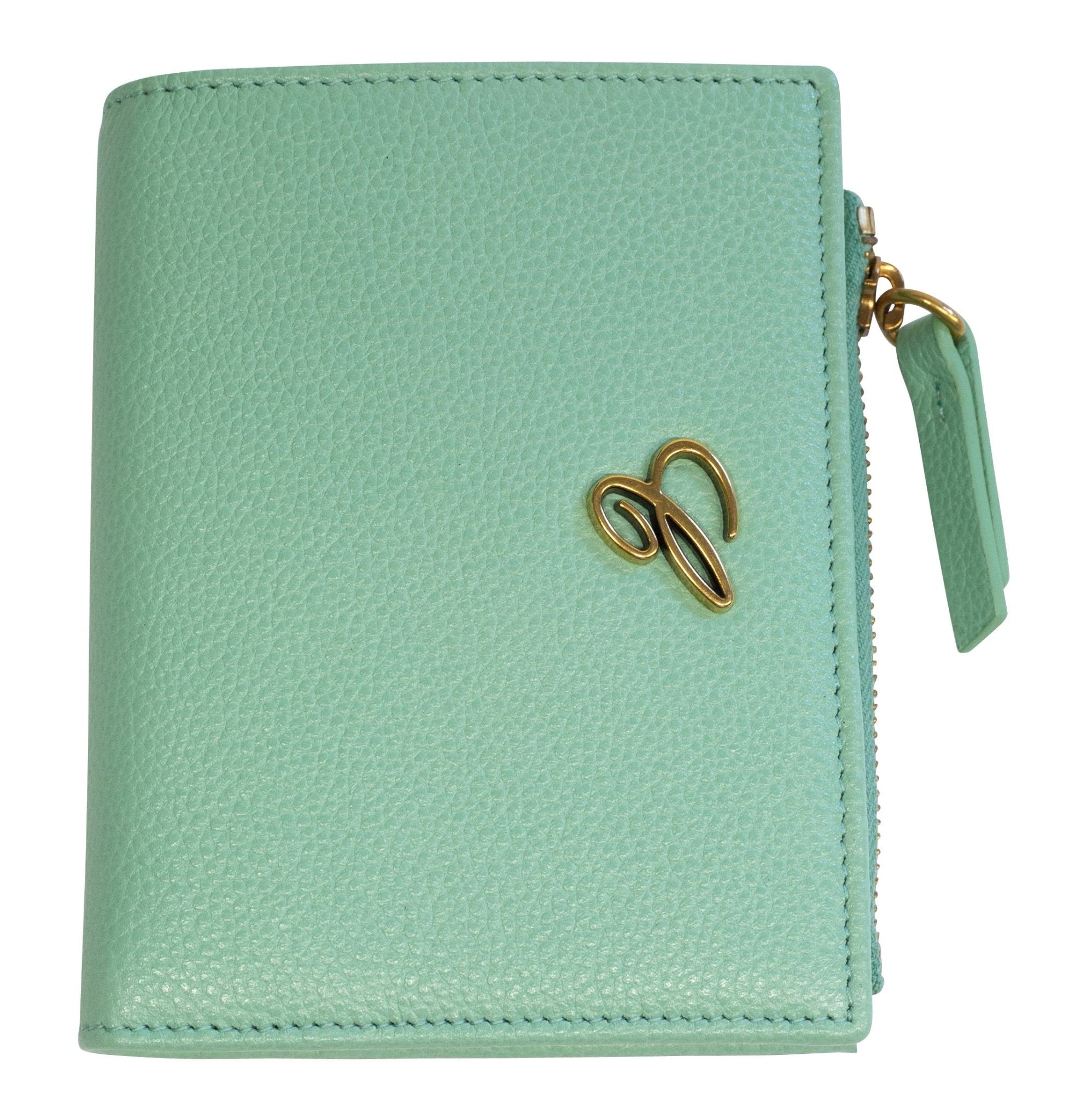 Chopard Happy Sport Medium Mint Green Leather Womens Wallet 95015 - 0589 - Watches & Beyond
