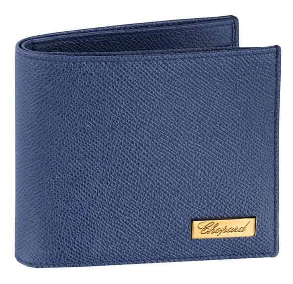 Chopard Il Classico Blue Leather Unisex Wallet 95012 - 0183 - Watches & Beyond