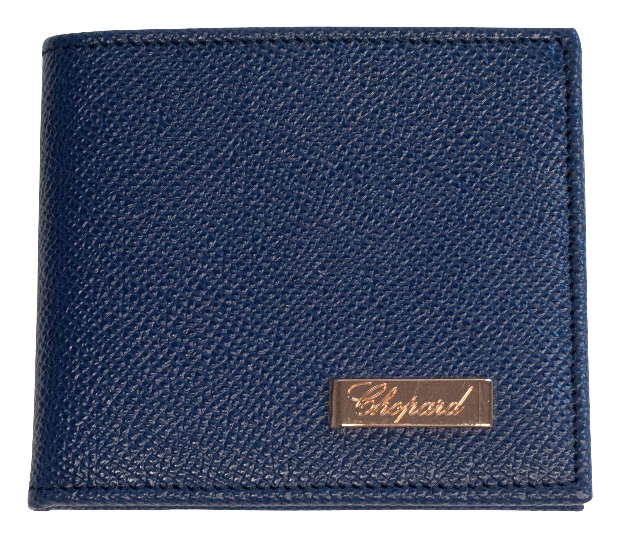 Chopard Il Classico N°9 Blue Leather Unisex Mini Wallet 95012 - 0182 - Watches & Beyond