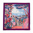 Chopard Red Carpet Violet Organic Silk Twill Womens Foulard Scarf 95002 - 0686 - Watches & Beyond