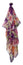 Chopard Rose De Caroline Purple Organic Silk Chiffon Womens Stole/Scarf 95005 - 0451 - Watches & Beyond
