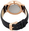 Cluse La Boheme Black Leather Rose Gold Plated Steel White Dial Womens Watch CL18008 - WAB - Shipping Dept.