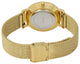 Cluse Minuit Gold Plated Stainless Steel Mesh Black Dial Womens Watch CL30012 - WAB - Shipping Dept.