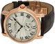 Condor Classic Rose Gold Plated Mens Strap Swiss Watch C225R - WAB - Shipping Dept.