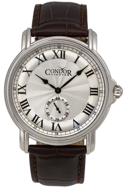 Condor Classic Stainless Steel Mens Strap Swiss Watch C225S - WAB - Shipping Dept.