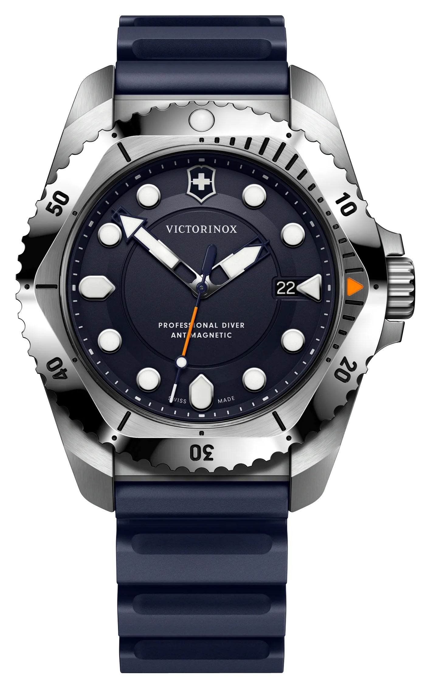 update alt-text with template Watches - Mens-Victorinox Swiss Army-241991-40 - 45 mm, blue, date, Dive Pro, divers, mens, menswatches, new arrivals, round, rpSKU_241990, rpSKU_241992, rpSKU_241993.1, rpSKU_241994, rpSKU_241995, rubber, stainless steel case, swiss quartz, uni-directional rotating bezel, Victorinox Swiss Army, watches-Watches & Beyond