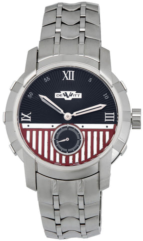 Dewitt Glorious Knight Automatic Stainless Steel Mens Watch FTV.PTS.001.S - WAB - Shipping Dept.