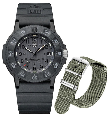 update alt-text with template Watches - Mens-Luminox-XS.3001.EVO.A.SET-24-hour display, 40 - 45 mm, black, CARBONOX case, date, divers, glow in the dark, interchangeable band, Luminox, mens, menswatches, new arrivals, Original Navy SEAL, round, rpSKU_XS.3517.NQ.SET, rpSKU_XS.3617.SET, rpSKU_XS.3801.C.SET, rpSKU_XS.3801.SIS.SET, rpSKU_XS.4223.SOC.SET, rubber, special / limited edition, swiss quartz, uni-directional rotating bezel, watches-Watches & Beyond