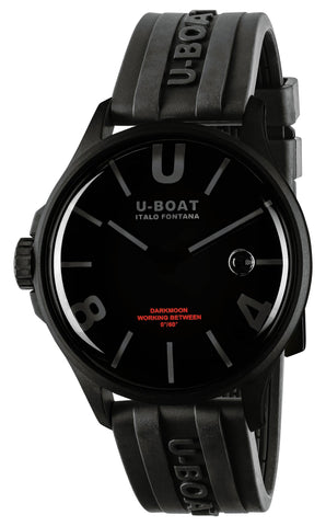update alt-text with template Watches - Mens-U-Boat-9544-40 - 45 mm, black, black PVD case, Darkmoon, mens, menswatches, new arrivals, round, rpSKU_8464, rpSKU_8465, rpSKU_9546, rpSKU_9548, rpSKU_9553, rubber, swiss quartz, U-Boat, watches-Watches & Beyond