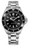 Edox Neptunian Automatic Stainless Steel Black Dial Date Divers Mens Watch 80120 - 3NM - NIN - Watches & Beyond