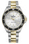 Edox Neptunian Automatic Two - Tone Stainless Steel Silver Dial Date Divers Mens Watch 80120 - 357JM - AID - Watches & Beyond