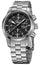 Fortis Aeromaster Automatic Chronograph Stainless Steel Black Dial Day/Date Divers Mens Watch F4040000 - WAB - Shipping Dept.