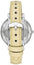 Fossil Jacqueline Three - Hand Mother - of - Pearl Floral Dial Lemon Leather Womens Watch ES4812 - WAB - Shipping Dept.