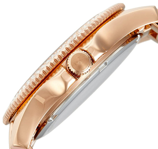 Fossil Retro Traveller Rose Gold-Tone Stainless Steel Rose 