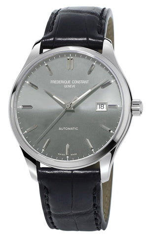 Frederique Constant Classic Index Automatic Steel Mens Watch E - Strap Date FC - 303LGS5B6 - WAB - Shipping Dept.