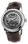 Frederique Constant Classic Worldtimer Manufacture Automatic Grey Dial Brown Leather Strap Date Mens Watch FC - 718DGWM4H6 - WAB - Shipping Dept.