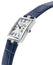Frederique Constant Classics Art Deco Carrée Stainless Steel Mother - Of - Pearl Dial Blue Leather Strap Diamonds Quartz Womens Watch FC - 200MPW2AC2D6 - Watches & Beyond