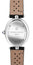 Frederique Constant Classics Art Deco Stainless Steel Oval Case Mother - of - Pearl Dial Black Satin Strap Quartz Womens Watch FC - 200MPW2V6 - WAB - Shipping Dept.