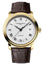 Frederique Constant Classics Automatic Gold Plated Stainless Steel Silver Dial Date Brown Leather Strap Mens Watch FC - 303MC4P5 - WAB - Shipping Dept.