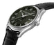 Frederique Constant Classics Automatic Stainless Steel Khaki Green Dial Black Leather Strap Date Mens Watch FC - 303MCK5B6 - Watches & Beyond