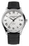 Frederique Constant Classics Automatic Stainless Steel Silver Dial Black Leather Strap Date Mens Watch FC - 303MC5B6 - Watches & Beyond
