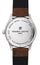 Frederique Constant Classics GMT Stainless Steel Silver Dial Brown Leather Strap Date Quartz Mens Watch FC - 252SS5B6 - WAB - Shipping Dept.