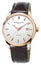 Frederique Constant Classics Index Automatic Rose Gold Tone Steel Silver Dial Brown Leather Strap Mens Watch FC - 303V5B4 - WAB - Shipping Dept.