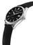 Frederique Constant Classics Index Automatic Stainless Steel Black Dial Black Leather Strap Date Mens Watch FC - 303NB5B6 - WAB - Shipping Dept.