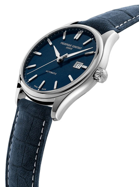 Frederique Constant Classics Index Automatic Stainless Steel Blue Dial