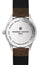 Frederique Constant Classics Stainless Steel Silver Dial Brown Leather Strap Date Quartz Mens Watch FC - 220SS5B6 - Watches & Beyond