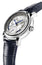 Frederique Constant Classics Worldtimer Manufacture GMT Automatic Stainless Steel Silver Dial Blue Leather Strap Date Mens Watch FC - 718WM4H6 - WAB - Shipping Dept.