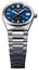 Frederique Constant Highlife Stainless Steel Blue Dial Diamonds Interchangeable White Rubber Strap Date Quartz Womens Watch FC - 240ND2NH6B - WAB - Shipping Dept.