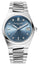 Frederique Constant Highlife Stainless Steel Blue Dial Interchangeable Blue Rubber Strap Date Diamonds Quartz Womens Watch FC - 240LND2NH26B - Watches & Beyond