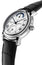 Frederique Constant Hybrid Manufacture Automatic Worldtimer Stainless Steel Silver - Tone Dial Black Leather Date Mens Horological Smartwatch FC - 750MC4H6 - WAB - Shipping Dept.