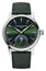 Frederique Constant Manufacture Classic Moonphase Automatic Stainless Steel Green Dial Green Leather Strap Date Mens Watch FC - 716GR3H6 - Watches & Beyond