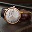 Frederique Constant Slim Line Automatic 18kt Rose Gold Mens Luxury Strap Watch FC - 306V4S9 - WAB - Shipping Dept.